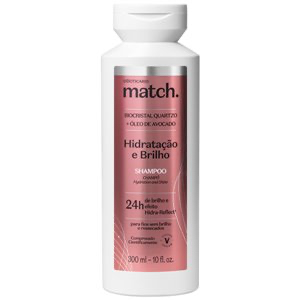 Shampoo - O Boticário Match | Hidratação e Brilho