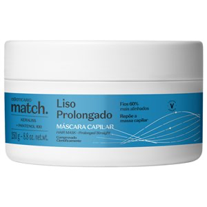 Máscara Capilar - O Boticário Match | Liso Prolongado