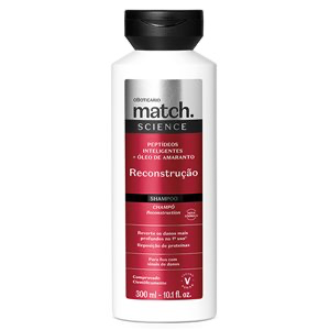Shampoo - O Boticário Match | Reconstrução
