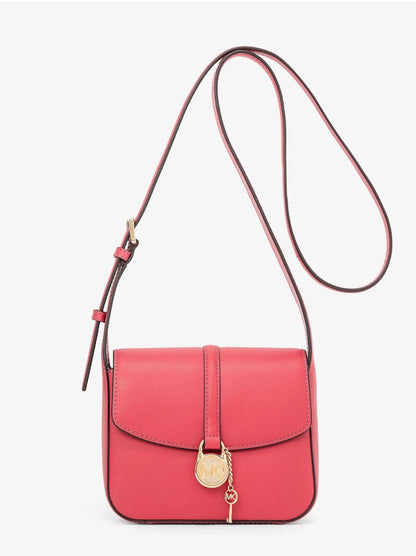 Bolsa transversal LYRA com aba pequena -