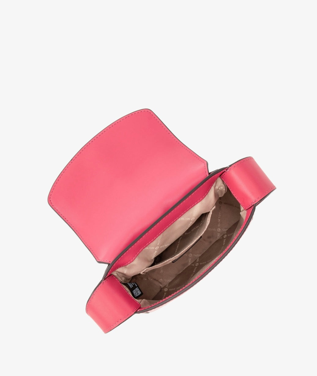 Bolsa transversal LYRA com aba pequena -
