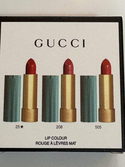 Mini Kit de Batons Gucci – Edição Limitada