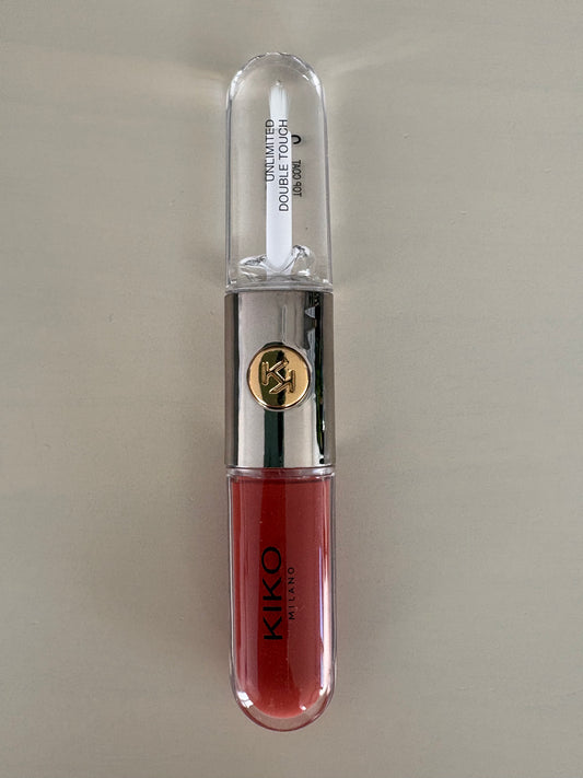 KIKO Milano Unlimited Double Touch – Batom Líquido de Longa Duração  KIKO Milano アンリミテッド ダブル タッチ – ロングラスティング リキッドリップ  🇧🇷 Português | Descrição do produto: 132
