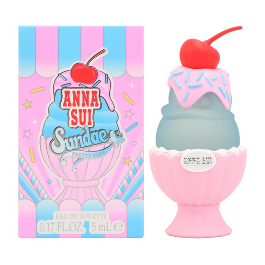 Mini Perfume Anna Sui Pretty Pink 5ml – Floral Frutal Feminino