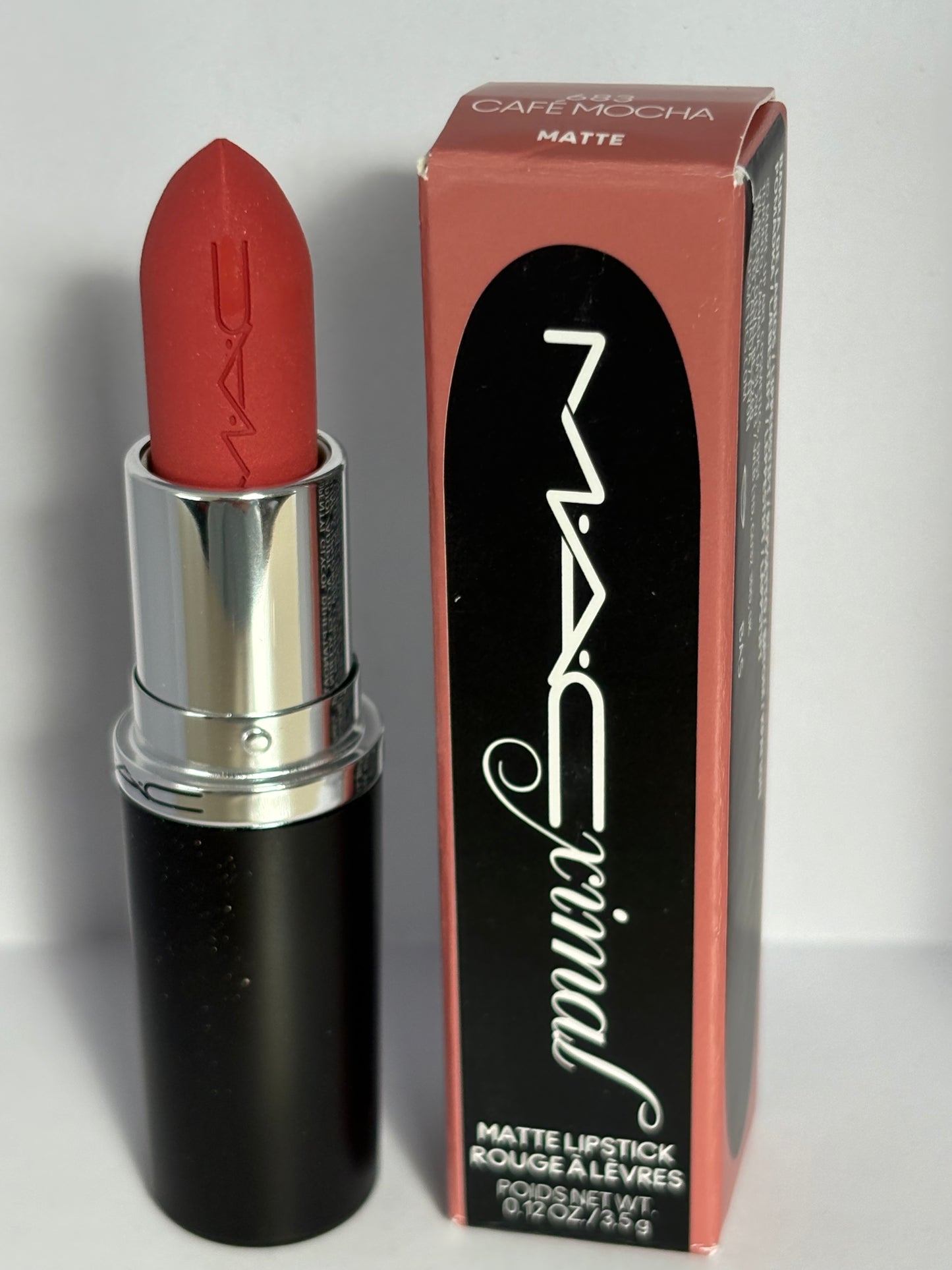 Batom Matte MAC – Cor Café Mocha