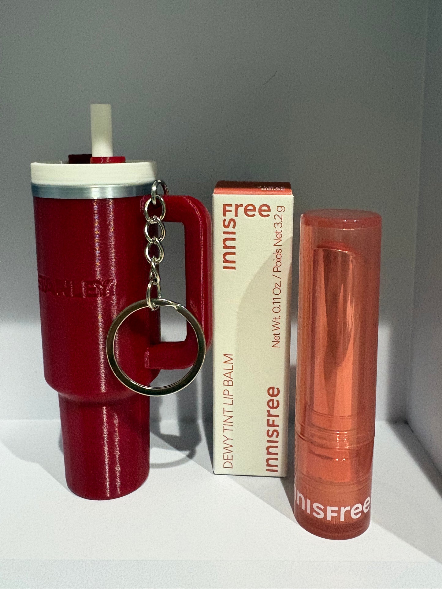 Kit Wine Glow – Lip Balm Coreano + Mini Cup Porta Batom