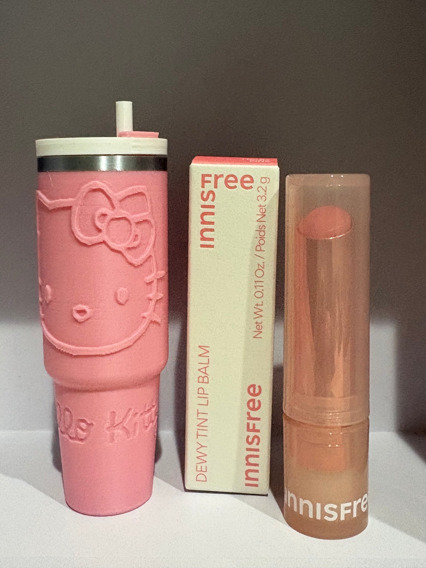 Kit Pink Glow – Lip Balm Coreano + Mini Cup Porta Batom