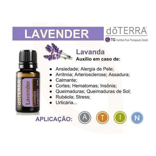 Óleo Essencial - doTerra | Lavanda